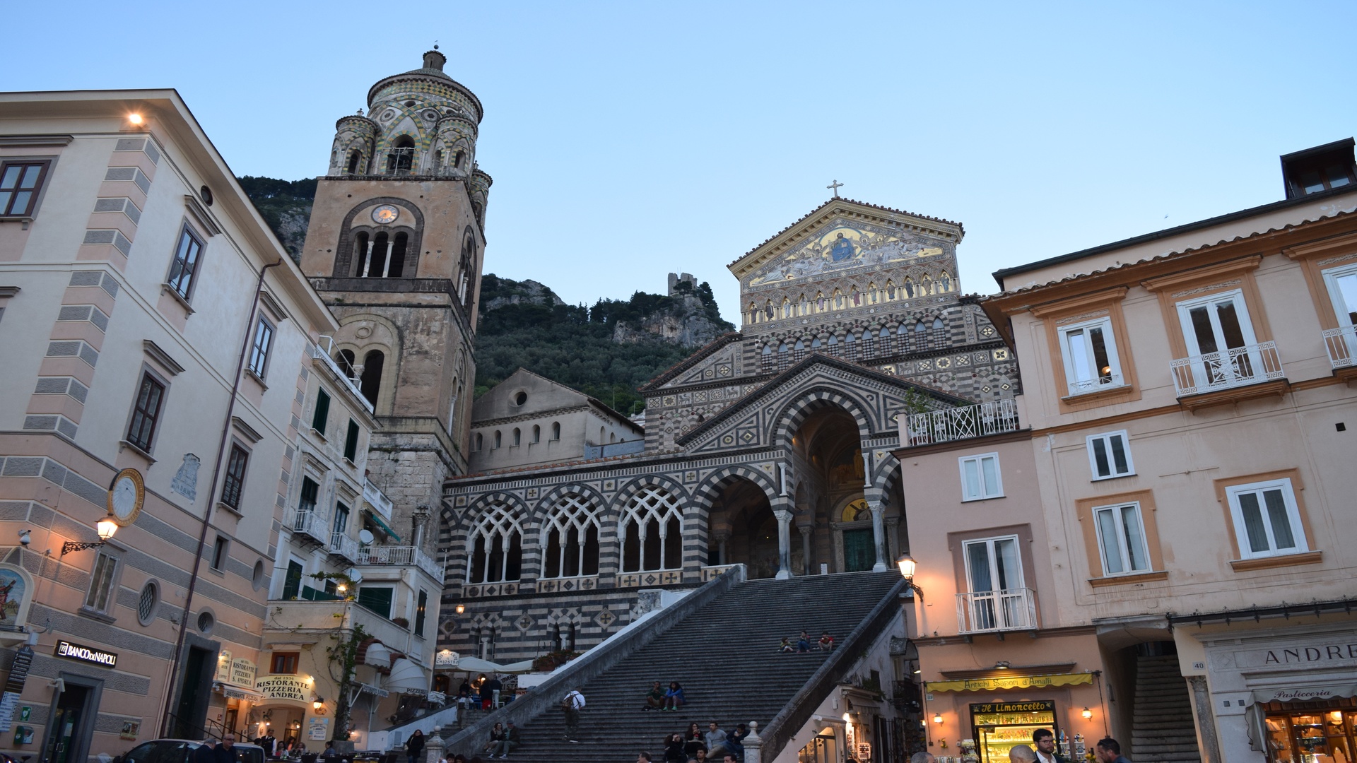 Charming coastal town